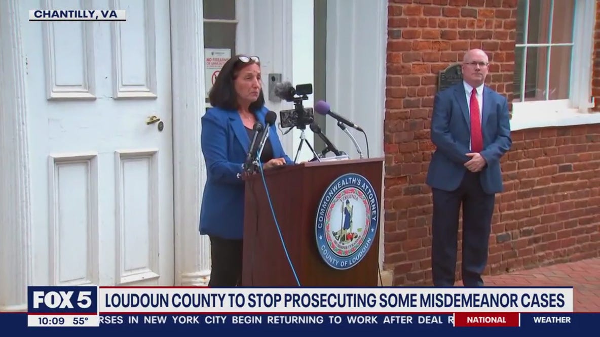 Loudoun County to stop prosecuting some misdemeanor cases